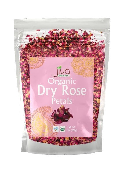 Organic Pink Rose Petals
