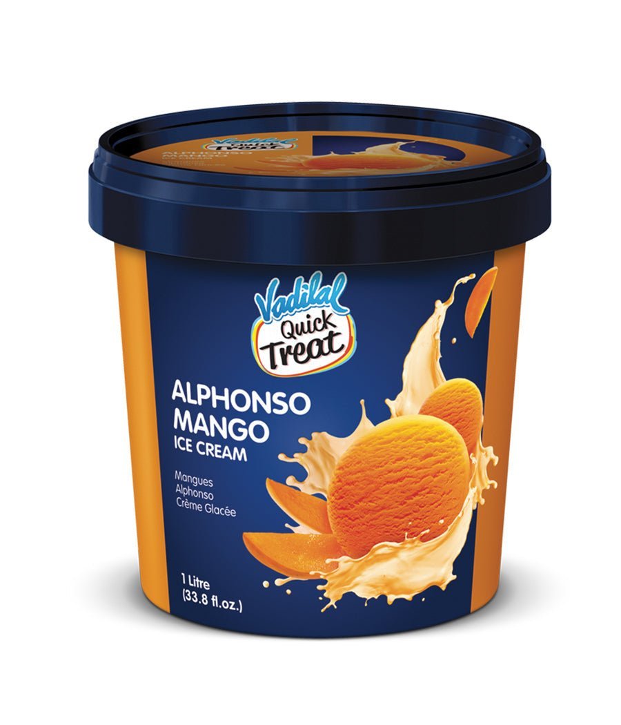 Flavourful Vadilal Alphonso Mango Ice Cream Mirchimasalay