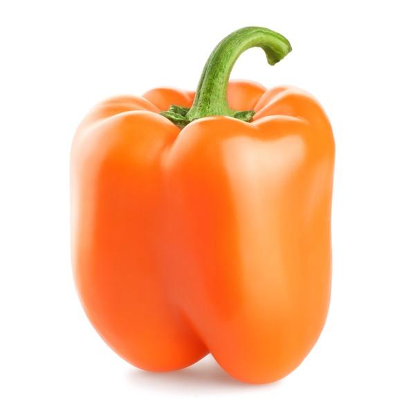 Fresh Orange Bell Peppers