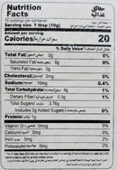 The Nutrition Facts of Ahmed Khatai Powder 