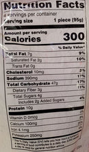 The Nutrition Facts of Deep Reshmi Garlic Naan (4pcs) 