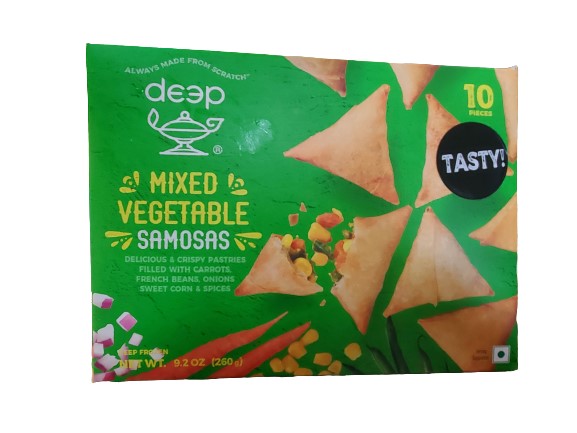 Deep Vegetable Samosa (12pcs) MirchiMasalay