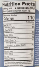 The Nutrition Facts of Horlicks Original Beverage Mix