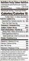 The Nutrition Facts of Jazaa Afghani Malai Boti Masala 