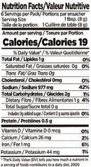 The Nutrition Facts of Jazaa Curry Kofta Masala 