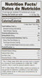 The Nutrition Facts of Laziza Chana Masala 