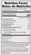 The Nutrition Facts of Laziza Haleem Masala large 