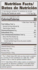 The Nutrition Facts of Laziza Shami Kebab Masala 