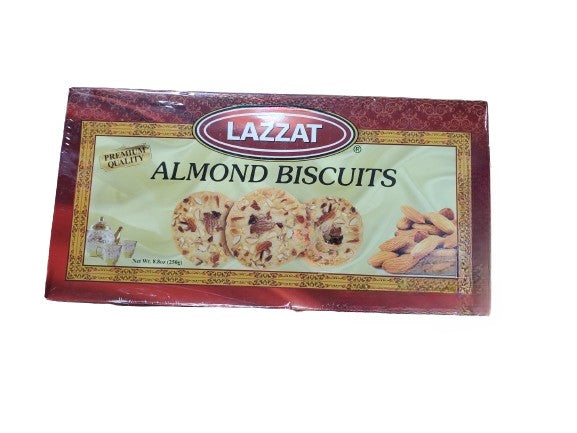 Lazzat Almond Biscuits MirchiMasalay