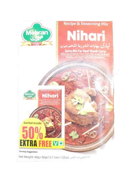 Mehran Nihari Masala MirchiMasalay