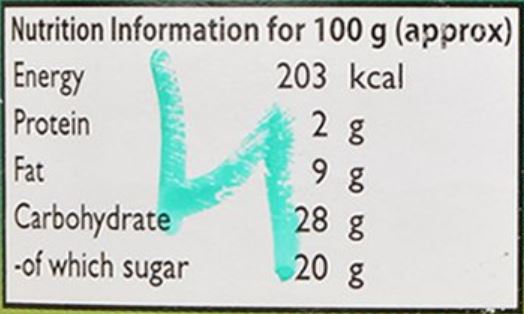 The Nutrition Facts of Mother's Recipe Ginger with Garlic Pickle 