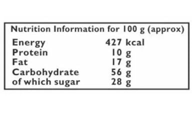 The Nutrition Facts of Mother's Recipe RTC Veg Makhanwala Mix 