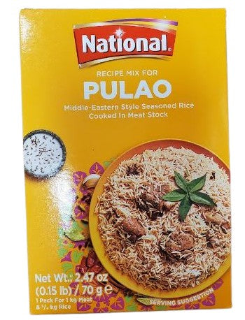 National Vegetable Pulao