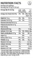 The Nutrition Facts of Nirapara Fish Masala Spice Mix 