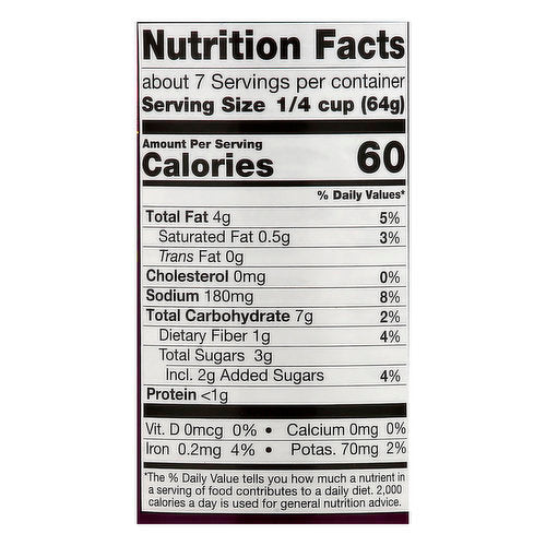 The Nutrition Facts of Patak's Jalfrezi Simmer Sauce- Hot & Spicy 