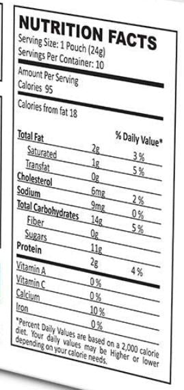 This is the Nutrition of Quick Tea Masala Instant Chai.