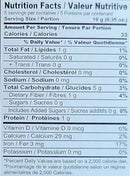 The Nutrition Facts of Radhuni Kabab Masala 