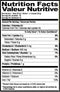 The Nutrition Facts of Shan Lemon Pickle 