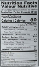 The Nutrition Facts of Sultan Vegetarian Stuffed Grape leaves 