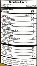 The Nutrition Facts of Vadilal Anjeer Ice Cream 1 Lt