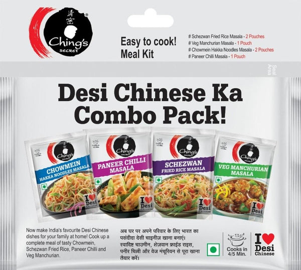 Ching's Desi Chinese ka Combo Pack Kamdar