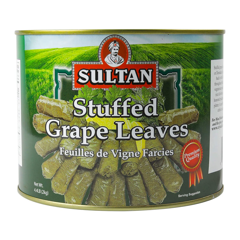 Sultan Vegetarian Stuffed Grape leaves MirchiMasalay