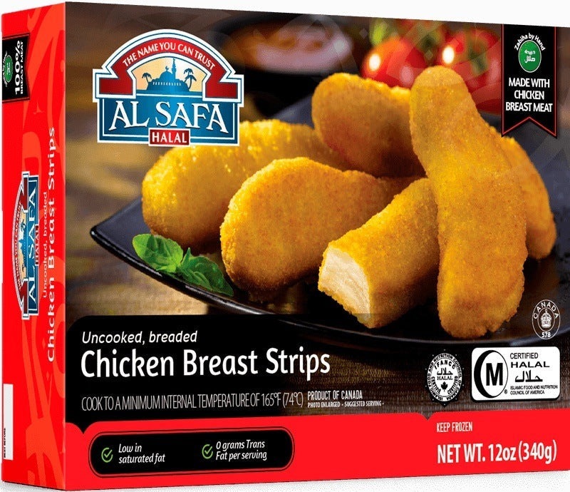 Appetizing Al Safa Breaded Chicken Strips | MirchiMasalay