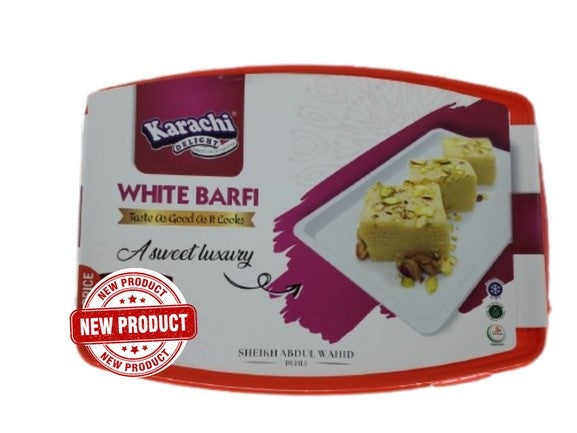 Karachi Delight White Barfi MirchiMasalay