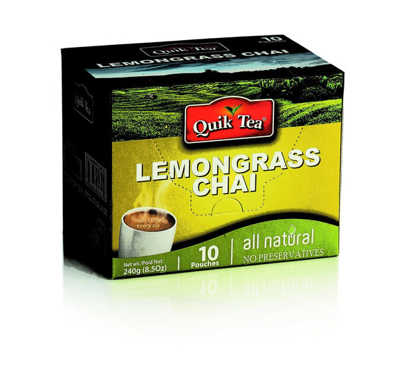 Quick Lemongrass Chai (10 pouches) MirchiMasalay