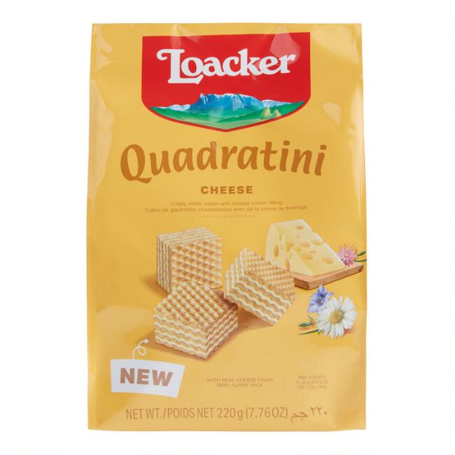 Loacker Quadratini Cheese Wafers MirchiMasalay