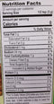 The Nutrition Facts of MDH Pani Puri Masala 