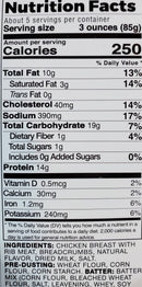 The Nutrition Facts of Mezban Chicken Pizza Samosa 