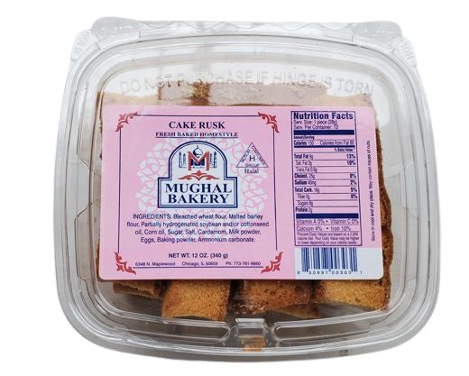 Mughal Bakery Cake Rusk MirchiMasalay