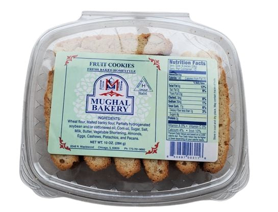 Mughal Bakery Fruit Cookies MirchiMasalay