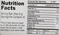 The Nutrition Facts of Lazzat Biryani Masala 