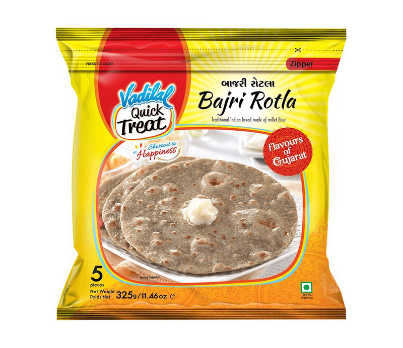 Vadilal quick Treat Bajri Rotla (5pcs) | MirchiMasalay