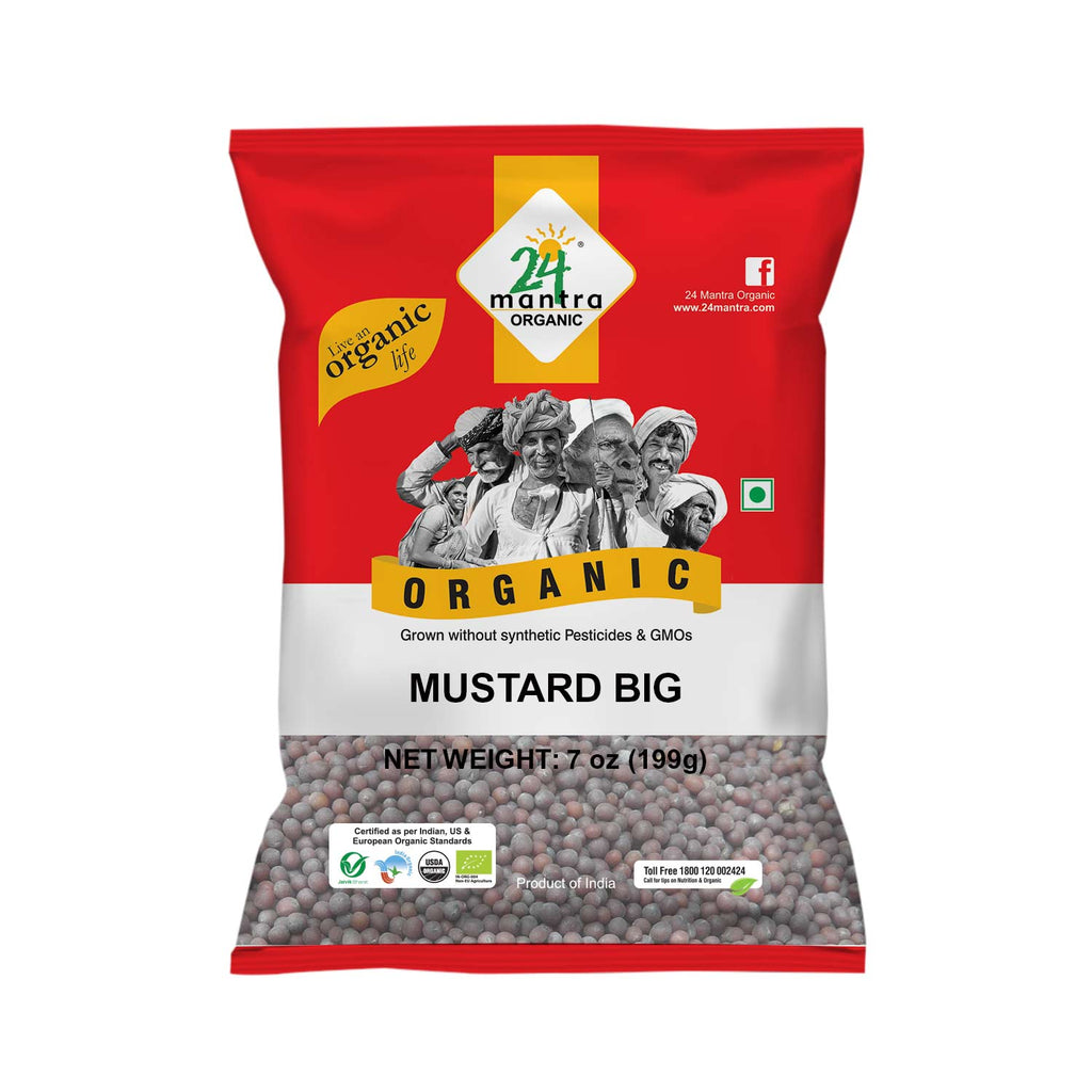 24 Mantra Organic Mustard Big | MirchiMasalay